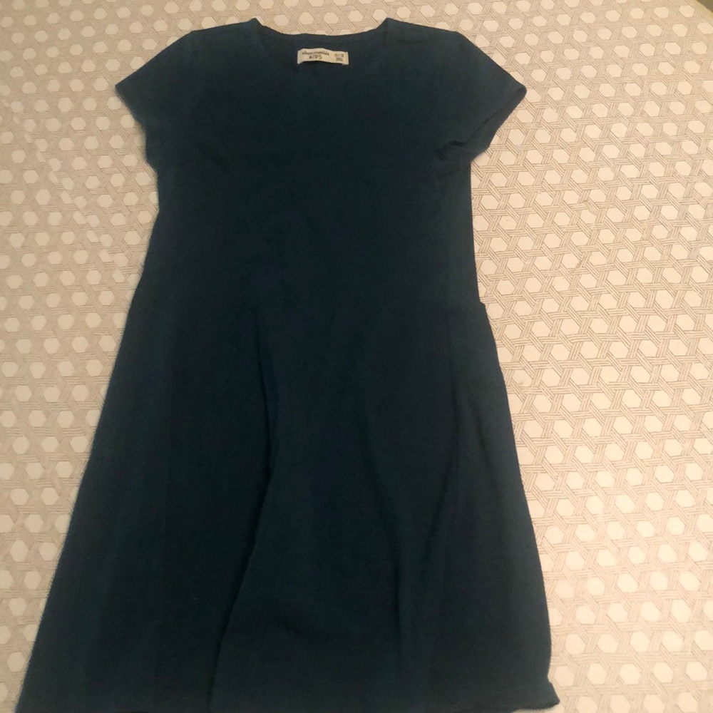 A green dress